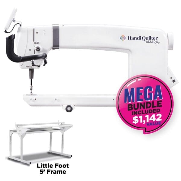 Handi Quilter Amara 20-inch Longarm Quilting Machine with Frame
