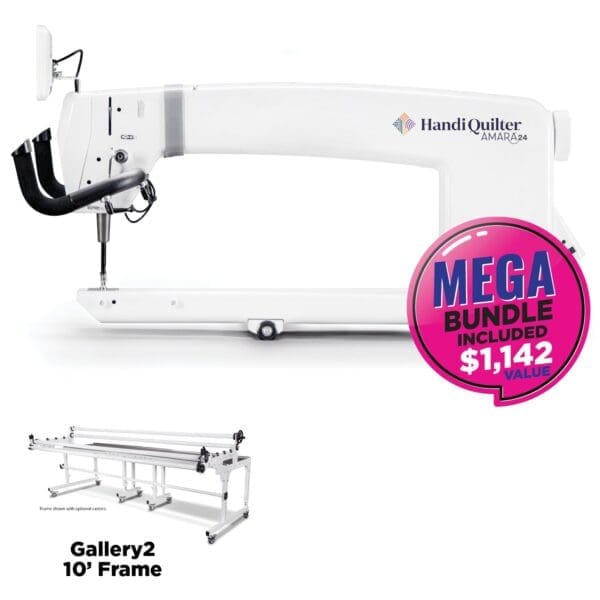 Handi Quilter Amara 24-inch Longarm Quilting Machine and Frame